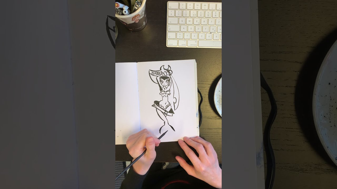 Risky Boots | Shantae fanart | No pencil challenge