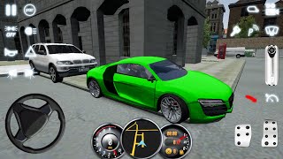 School Driving 17 - Audi R8  - London City Driving - Offline Game Android & iOS Gameplay [ HD ] screenshot 4