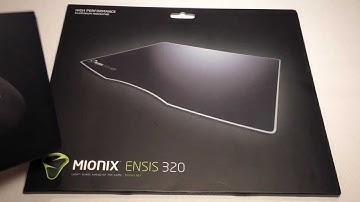 Compuexpert Mionix Ensis 320 Black Brushed Aluminum Mouse Pad Review