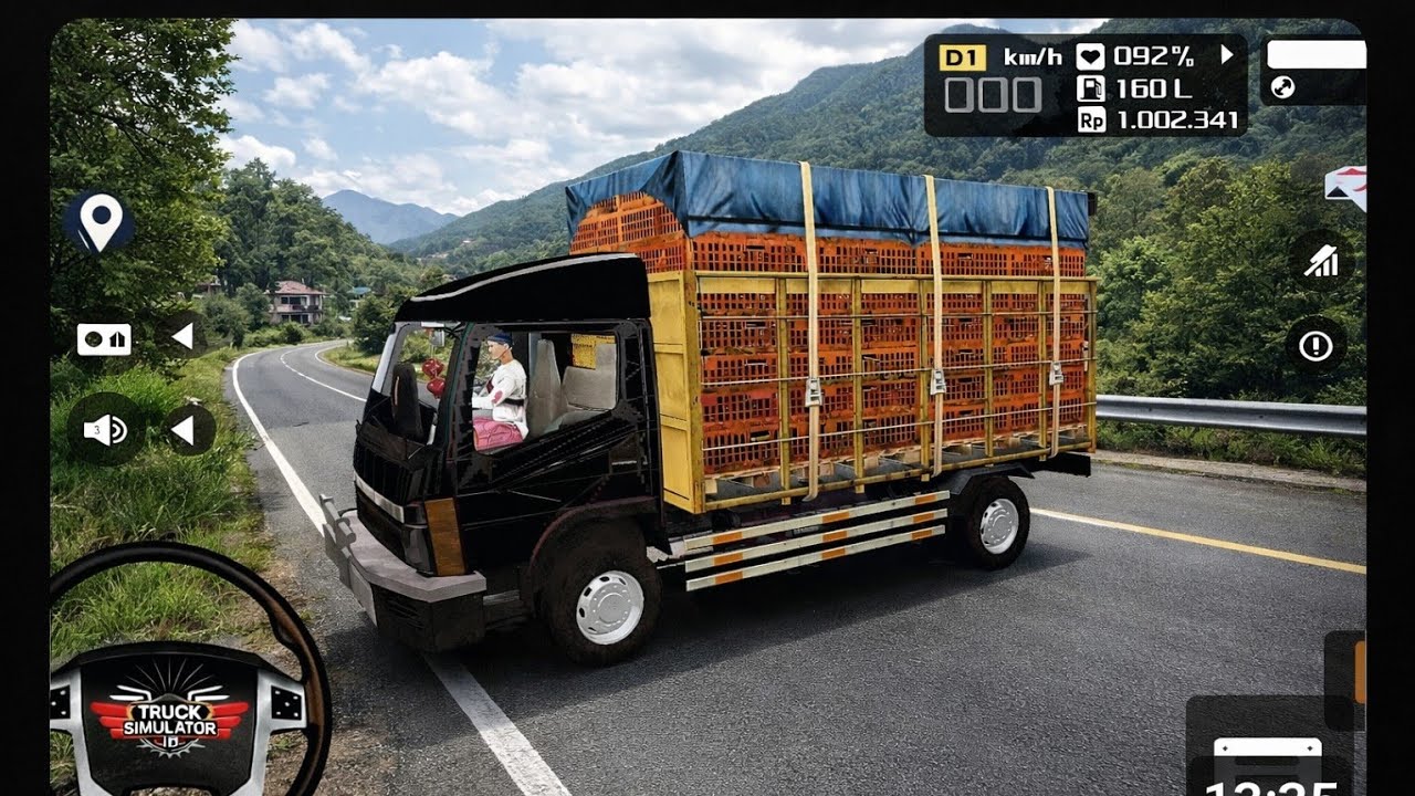 Drive To Boyolali Frozen Food 🥗 | Truck Simulator Indonesia 🇮🇩Mobile Gameplay 