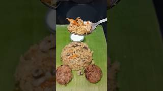 🍄🟫🥘 Mushroom briyani lunchbox #mrshomefood #briyani #lunchbox #karuppu #trendingshorts #shorts