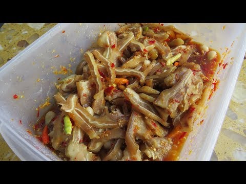 Spicy Pork Ears Recipe. Delicious Cambodian Food​/ ជ្រក់ត្រចៀកជ្រូក