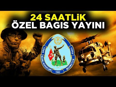 24 Saatlik Özel Yayın! TSK Mehmetçik Vakfı'na Bağış Toplayacağız!