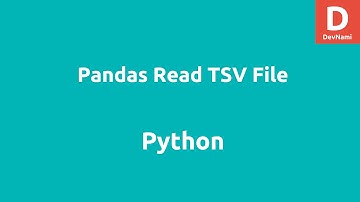 Python Pandas Read TSV File from URL
