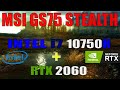 Vista previa del review en youtube del MSI GS75 Stealth 10SE-620