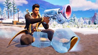 Travel Distance While Sliding Continuously With Icy Feet - Fortnite Winterfest Quests