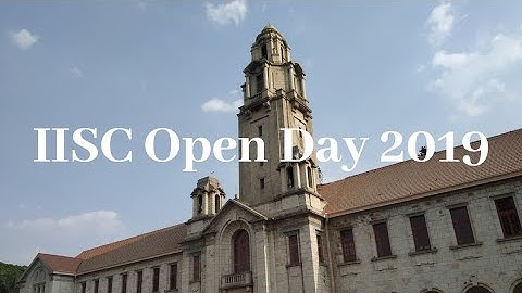 IISC Open Day 2019 | Inside IISC | IISC Bangalore | 4iitians | Science experiments | Promo