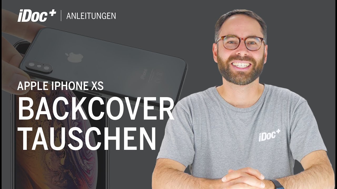  New Update  iPhone Xs - Backcover replacement [English guide linkes in the video description]