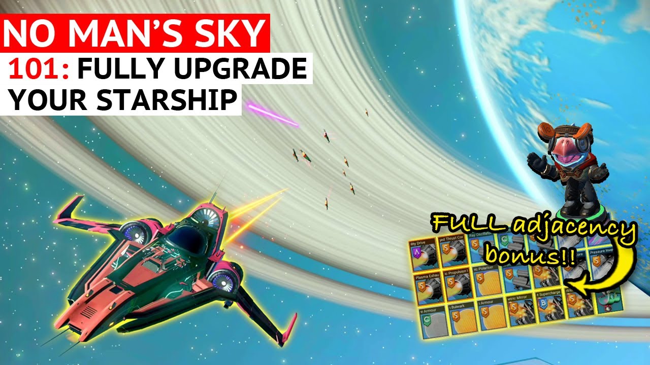 Starship Guide: MAX Slots, Class & Tech | No Man's Sky