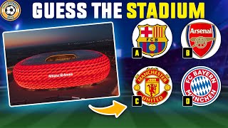 GUESS THE FOOTBALL CLUBS BY THE NAME OF THEIR STADIUMS ⚽TUTI FOOTBALL QUIZ 2023 screenshot 5