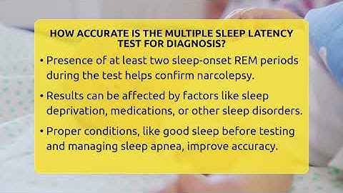 How Accurate Is The Multiple Sleep Latency Test For Diagnosis? - Sleep Apnea Support Network