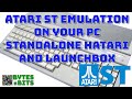 Atari ST emulation on your PC. Standalone Hatari and LaunchBox integration