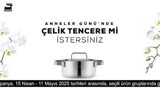 Anneler Sorduk. Anneler Gününde Çelik Tencere Mi Istersiniz? Biodiamond Tencere Mi?