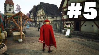 Manor Lords Gameplay Walkthrough Part 5 - Small Town Level 3 Plots Ale Wheat To Grain