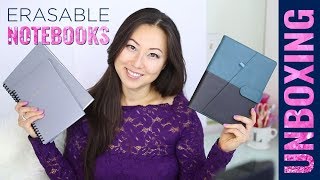 UNBOXING Erasable Notebooks - Are Erasable Notebooks Worth It - What Is An Erasable Notebook
