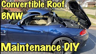 BMW Convertible Roof Maintenance DIY