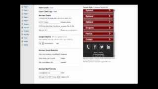 Mobile Site Builder with CMS
