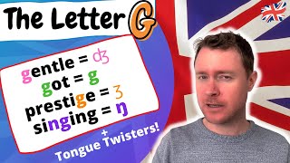 English Pronunciation |  The Letter 'G' |  4 ways to pronounce G in English + Bonus!? screenshot 3