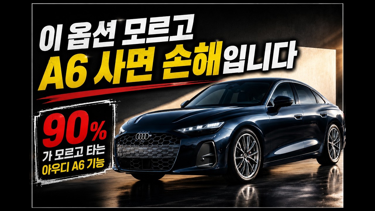 아우디 A6 실내·외관 리뷰｜구매 전 꼭 봐야 할 옵션과 기능 체크