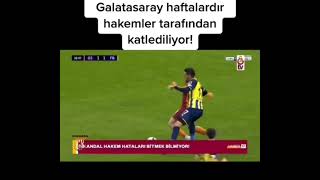 Galatasaray Aleyhine Yapılan Hakem Hataları