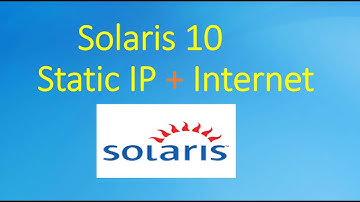 Solaris 10 set/change static IP #solaris #static #ips #unix #oracle #latest #installation