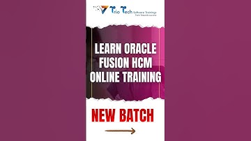 Oracle Fusion HCM New Batch |July 31st July 25 at 7:30 PM IST