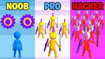 noob vs pro vs hacker | join clash 3D gameplay