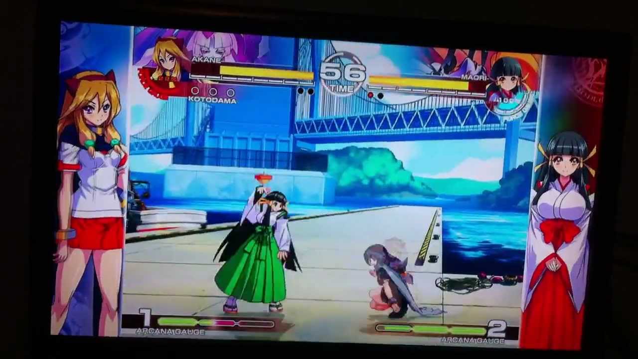 Arcana Heart 3 - Akane (Hyunker) vs Maori (ObjectionWright)