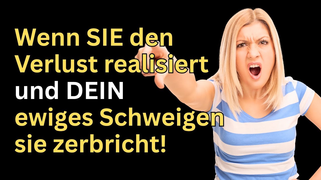 Stoizismus - Damit hatte SIE nicht gerechnet: DEIN ewiges Schweigen!