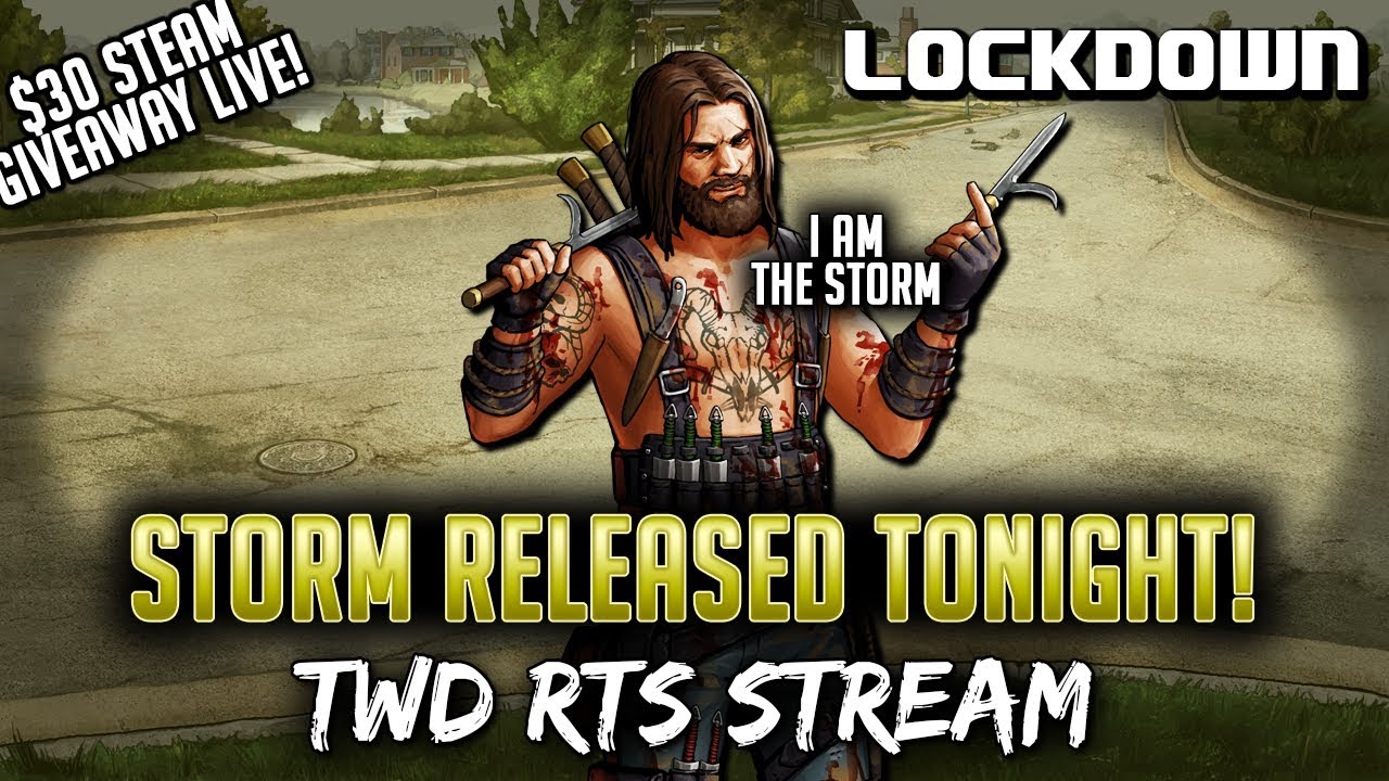 Archived Stream: Storm Released Tonight! Weekly TWD RTS Stream! The Walking Dead: Road to Survival