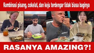 Bule Pertama Horor, jadi Heran Rasa Pisag Coklat Se Enak Ini?