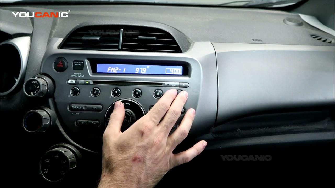 20072013 Honda Fit Set Time Clock YouTube