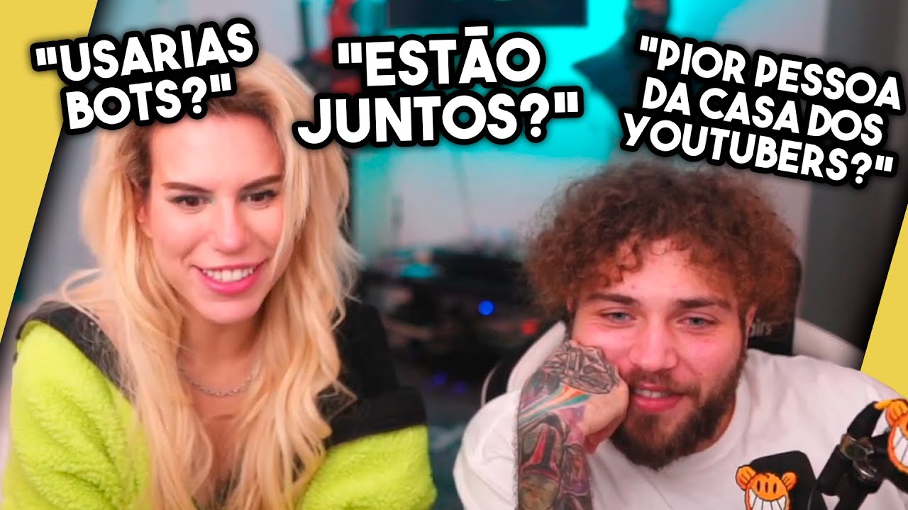 wuant e sea3po respondem a perguntas do chat