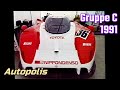 Gruppe C 1991 Autopolis Highlights Roland Ratzenberger Norbert Haug Günther Schäfer Eurosport