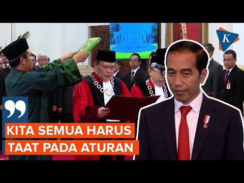 Jokowi soal Hakim Aswanto: Kita Semua Harus Taat pada Aturan