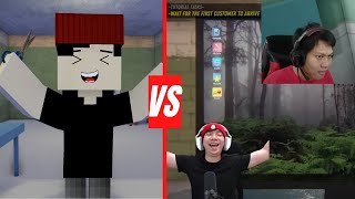 Original vs Animation - MiawAug & ACI GameSpot Internet Cafe Simulator