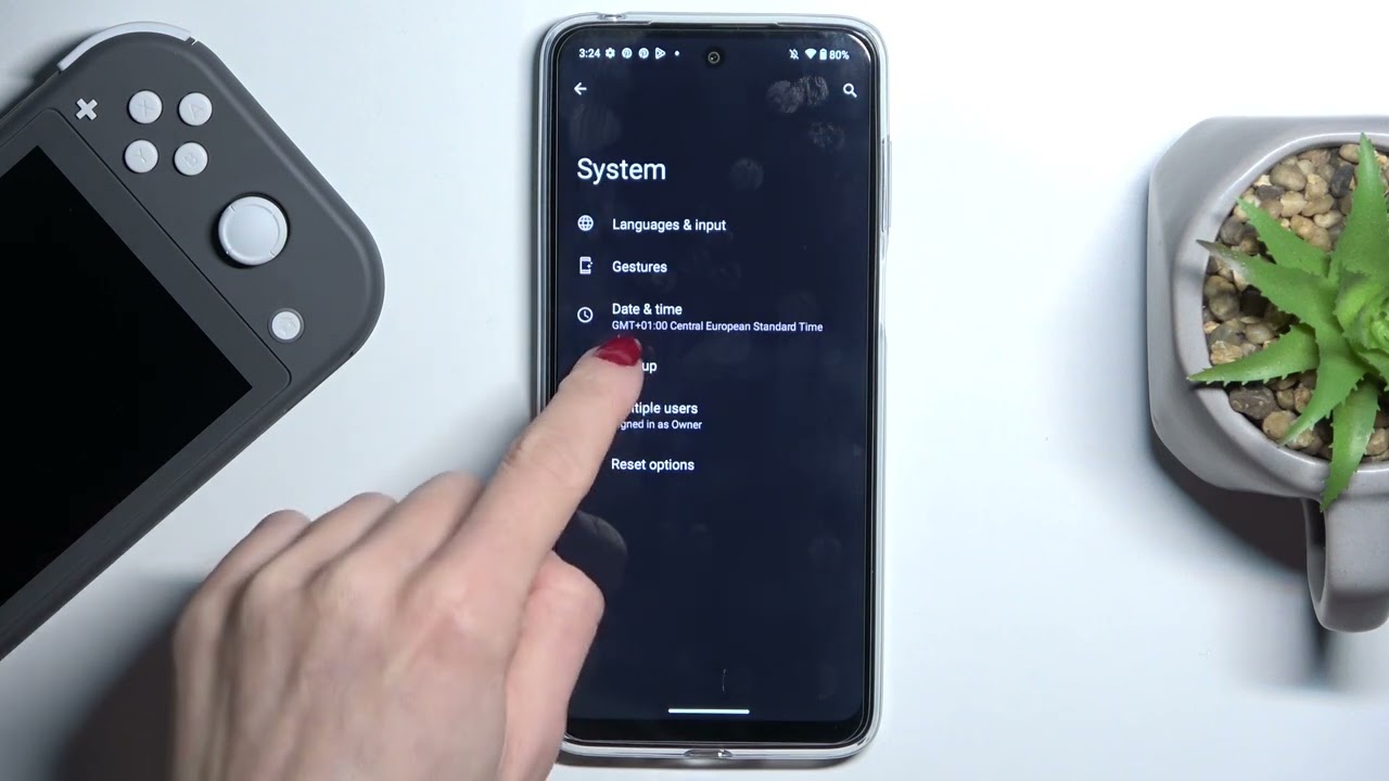 How to Enable Google Backup on MOTOROLA Moto G13