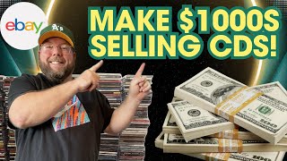 I Made $3000 Selling CDs on eBay!