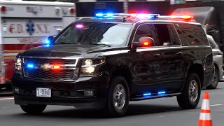 Vip Motorcades And Emergency Vehicles Fight New York Traffic During United Nations Events