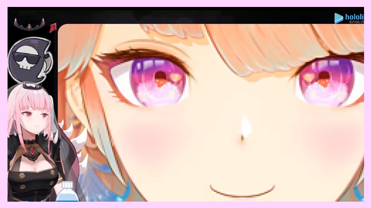 Calliope looks DEEP into Kiara's eyes...