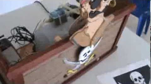 Arahal  Como esta hecho el juego, dispara a la calabera pirata con arduino  Ramos