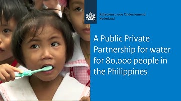 A Public Private Partnership for water for 80,000 people in the Philippines