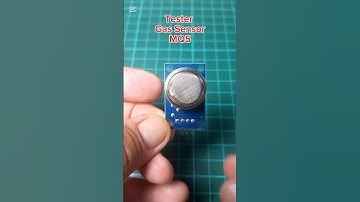 Testing the MQ5 Gas Sensor #electronic #gassensor