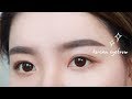 MY EYEBROW ROUTINE - Korean Eyebrow Tutorial (Indo Subs) | Erna Limdaugh