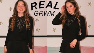 a REAL grwm for winter formal