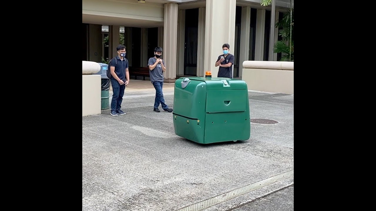 Engineering students release driverless delivery vehicle prototype
