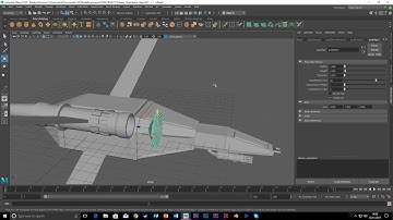 Spaceship Creation in Maya 2018