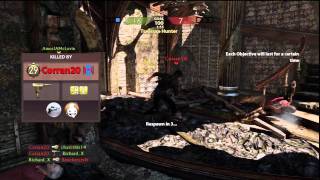 Uncharted 3 Multiplayer Beta Gameplay 12 (Chateau, Team Objective)