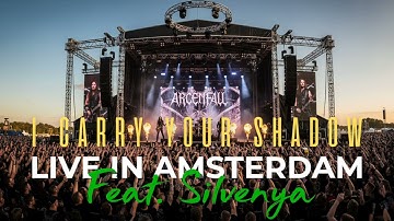Arcenfall - I Carry Your Shadow (Official Music Live in Amsterdam | Feat. Silvenya orchestral Rock