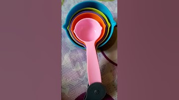 Unboxing: measuring cups and spoons #shorts